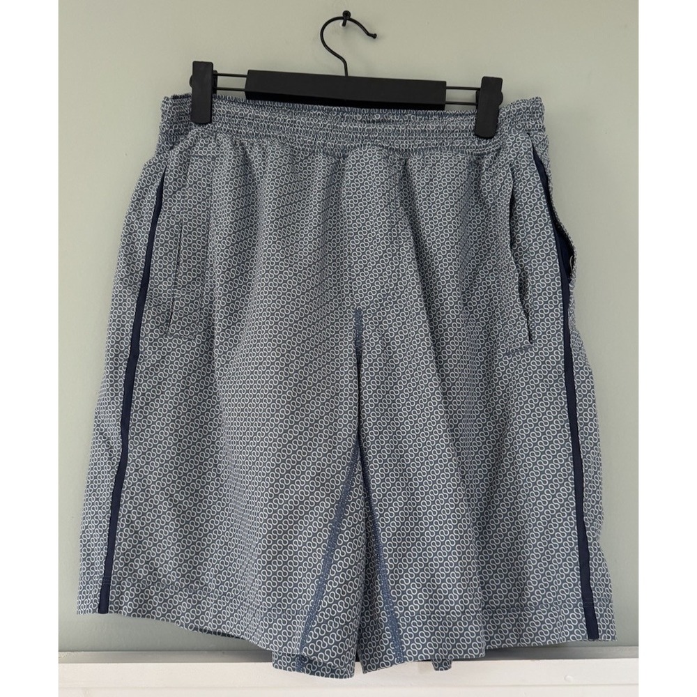 Lululemon Pool Shorts 9"‎ Lined Men's Size Medium Logo Comfy